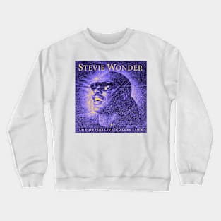 Album Stevie Wonder Neon Purple Crewneck Sweatshirt